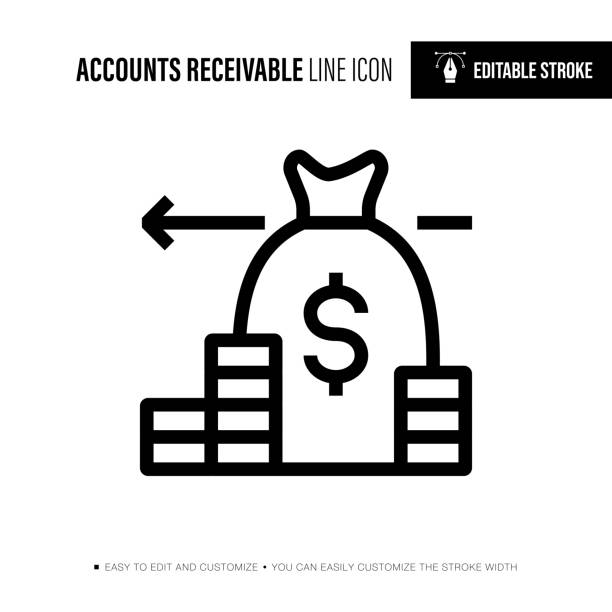 Accounts Receivable Icon Illustrations, Royalty-Free Vector Graphics ...