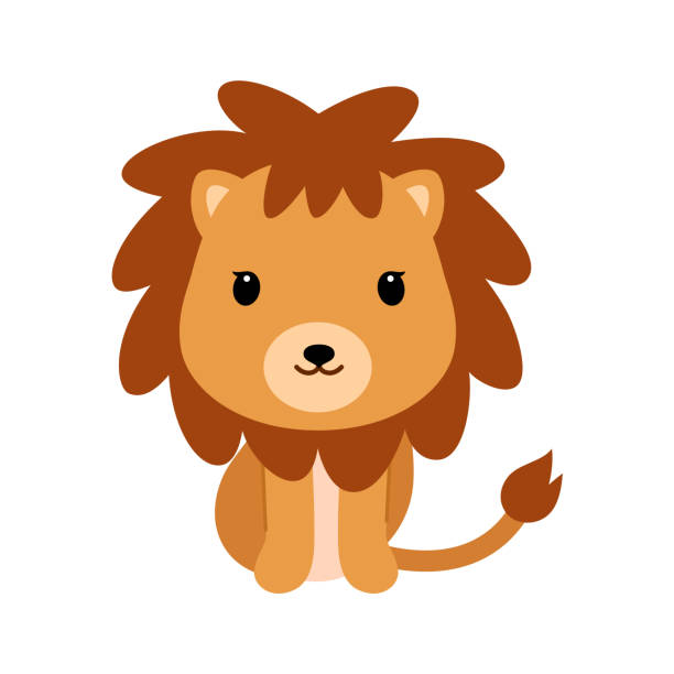 Royalty Free Baby Lion Clip Art, Vector Images ...