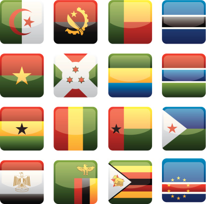 Africa Flags Collection