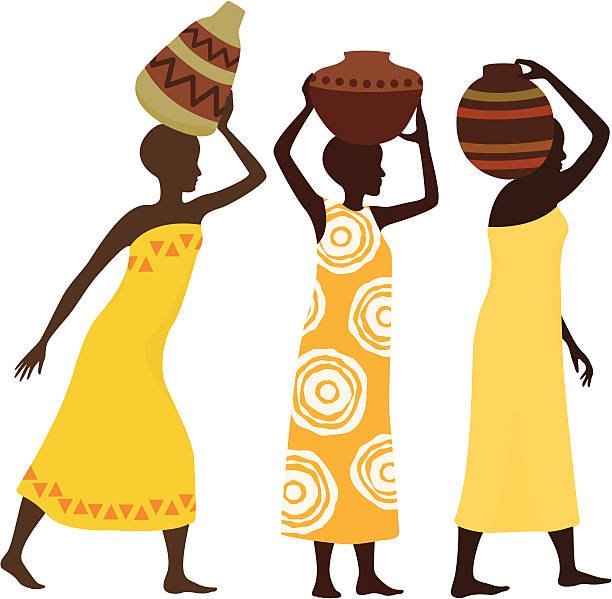 Royalty Free African Village Clip Art, Vector Images ...