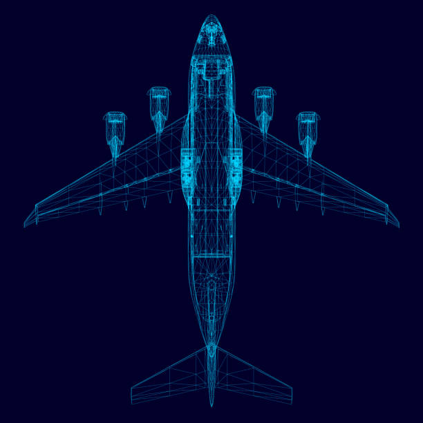 飛行機 未来 イラスト素材 Istock