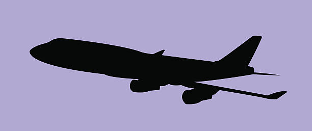 Airplane (Vector) vector art illustration