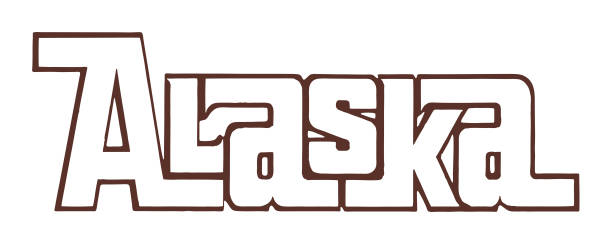 ilustraciones, imágenes clip art, dibujos animados e iconos de stock de alaska  - alaska