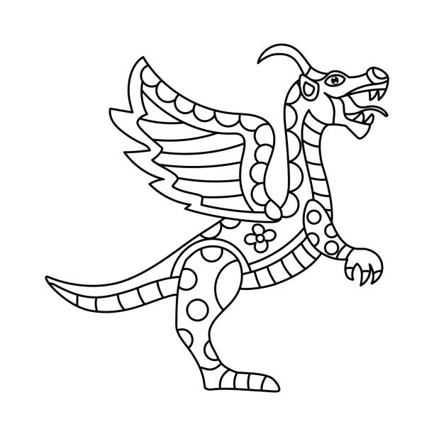 50 best ideas for coloring | Alebrijes Coloring Images Clip Art