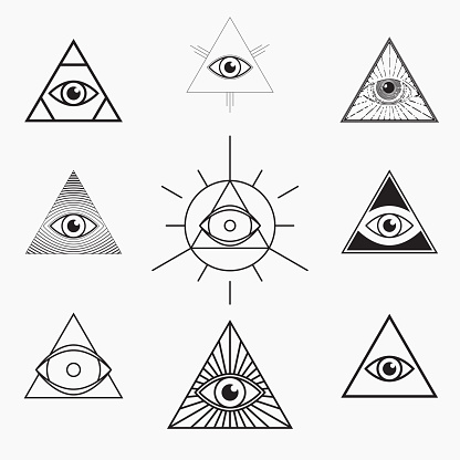 All seeing eye symbol