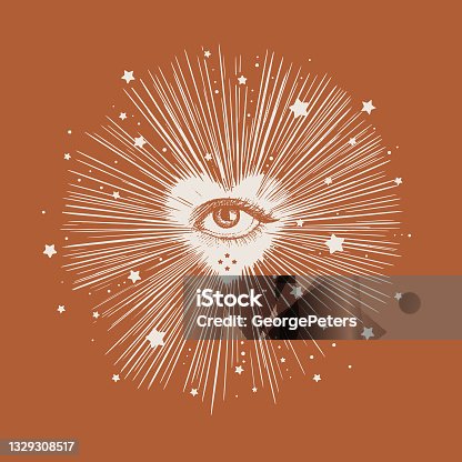 istock All seeing eye with heart and stars 1329308517