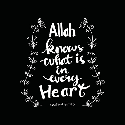 allah-knows-what-is-in-every-heart-islamic-quran-quotes-vector-id692804110