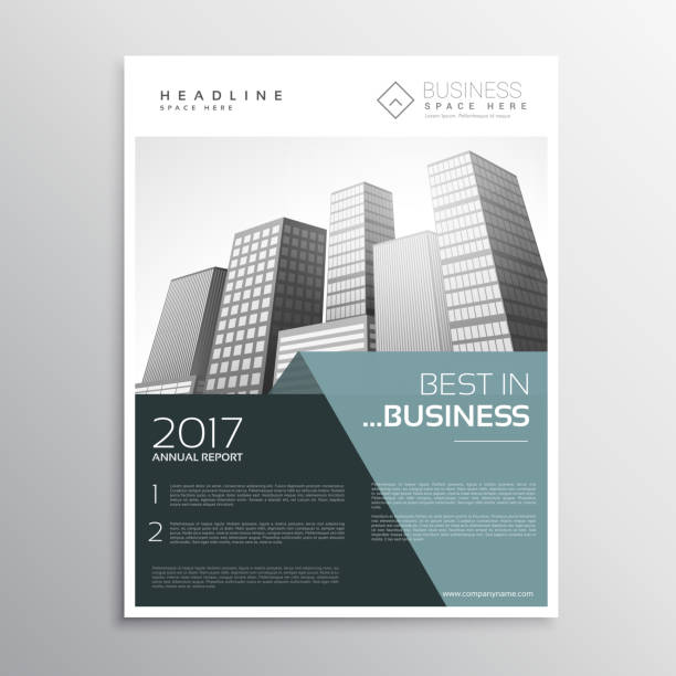 amazing business leaflet design template in a4 size