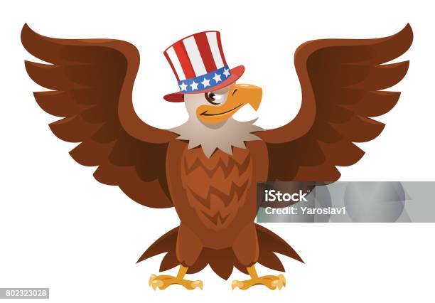 Eagle Cartoon Vector Art Graphics Freevector Com