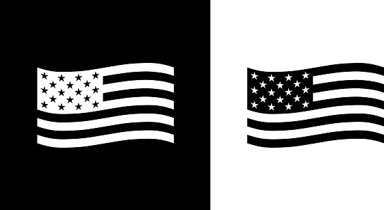 Download American Flag Waving Stock Illustration - Download Image ...