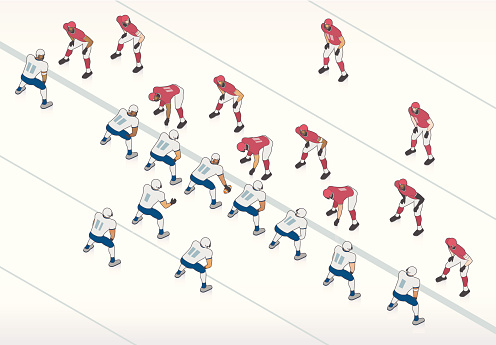 American Football Illustration