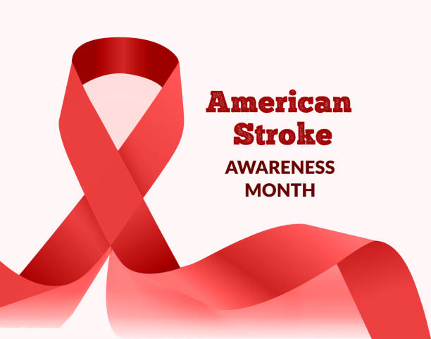 American stroke awareness month. Vector illustration vector art illustration
