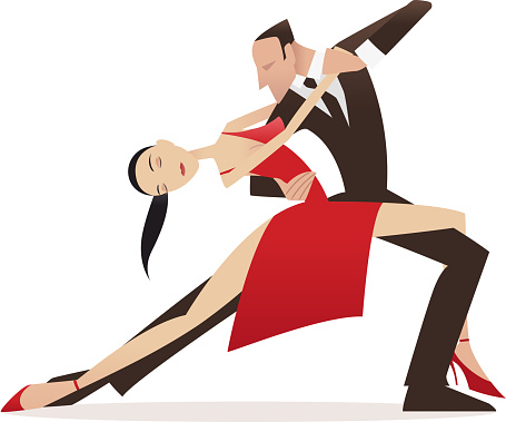 Ballroom Dancing Clip Art, Vector Images & Illustrations - iStock