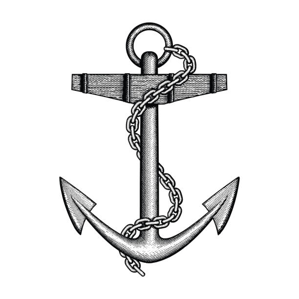 Anchor With Chains Illustrations, Royalty-Free Vector Graphics & Clip ...
