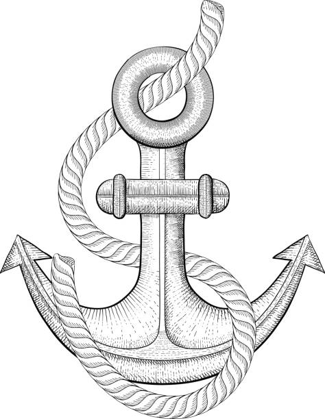 Best Naval Anchor Ship Anchor Navy Naval Anchor Ship Nautical Drawing ...