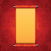 Very classy empty ancient chinese scroll. Suitable for promotional item design during chinese festival season. illustration with layers. Zip come with hires jpeg & AI CS4.http://i654.photobucket.com/albums/uu266/lonelong/chinesefestival.jpg