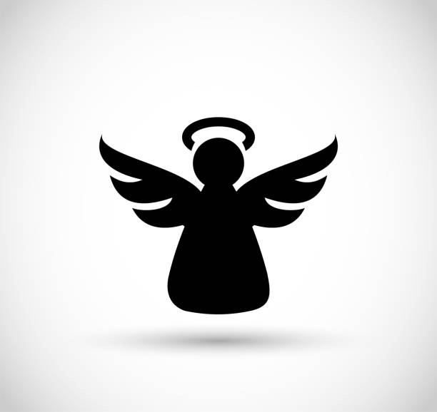 Download Best Angel Silhouette Illustrations, Royalty-Free Vector Graphics & Clip Art - iStock