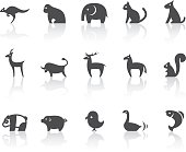 Animal related vector icons for your design and application.