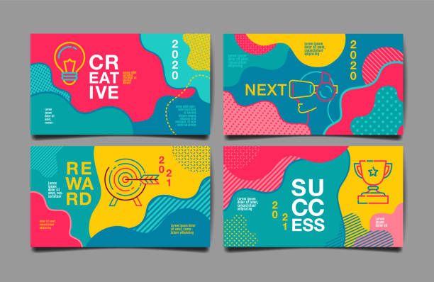 annual report 2020,2021 ,future, business, template layout design, cover book. vector colorful, infographic, abstract flat background. annual report 2020,2021 ,future, business, template layout design, cover book. vector colorful, infographic, abstract flat background. success designs stock illustrations