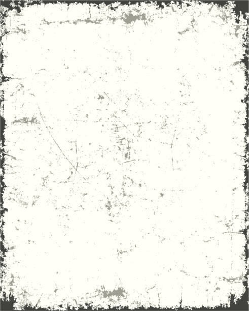 Antique grunge background with scratches Antique paper background in white color with scratches vintage stock illustrations