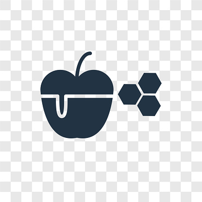 リンゴと蜂蜜ベクトルのアイコンが透明な背景に分離されたリンゴと蜂蜜の透過性ロゴ デザイン お祝いのベクターアート素材や画像を多数ご用意 Istock