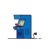 Arcade Cabinet Icon Free Download Png And Vector