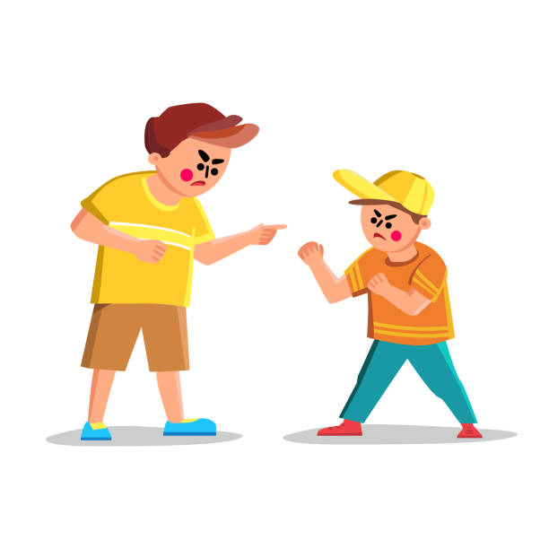 Annoying Little Brother Illustrations, Royalty-Free Vector Graphics ...