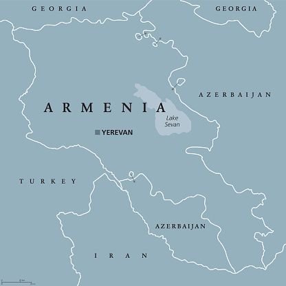 armenia-political-map-vector-id812353732