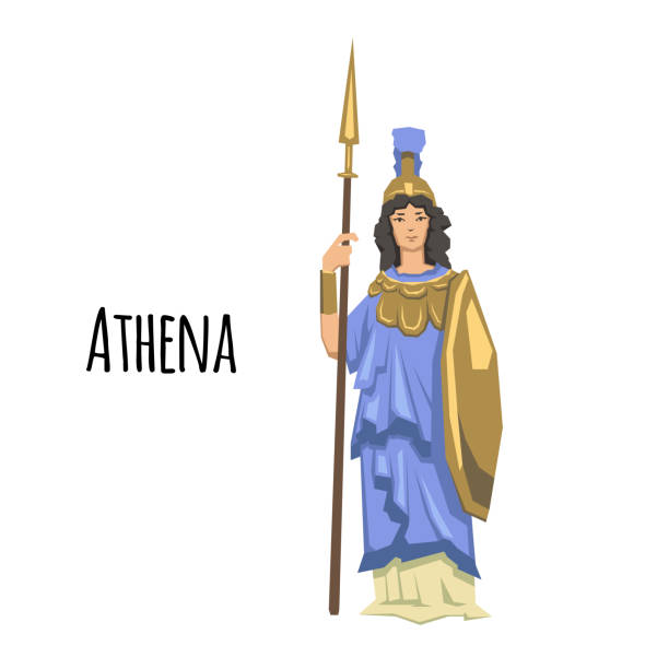 Athena Mythology Illustrations, Royalty-Free Vector Graphics & Clip Art