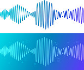 Audio track wave form.