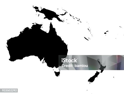 istock Australia Map 933502292