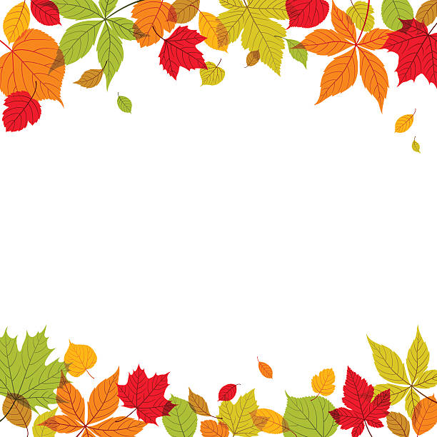 Autumn Background Autumn background with copt space. EPS10 file contains transparencies.  Global colors used. Additional AI10 file with whole shapes and hi res jpeg included. Scroll down to see more of my illustrations. autumn borders stock illustrations