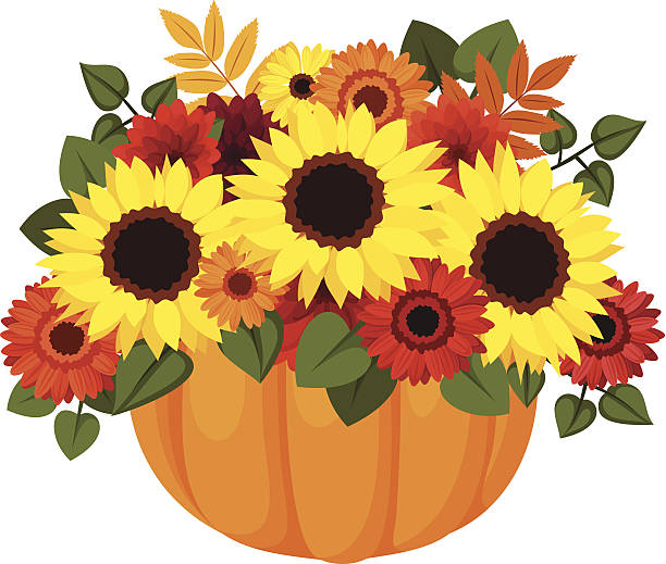 Best Sunflower Bouquet Illustrations, RoyaltyFree Vector