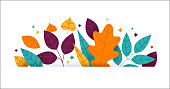 istock Autumn Fall Leaf Border 1338363334