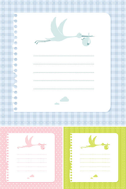 Baby announcement Baby design. Please see some similar pictures in my lightboxs: pregnant borders stock illustrations