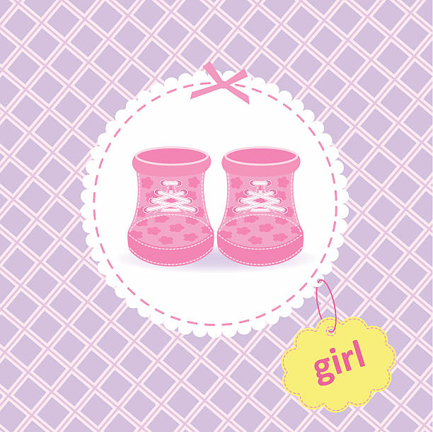Download Silhouette Of Baby Booties Illustrations, Royalty-Free ...