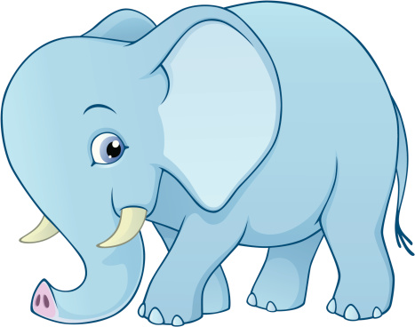 Download Baby Elephant Stock Illustration - Download Image Now - iStock