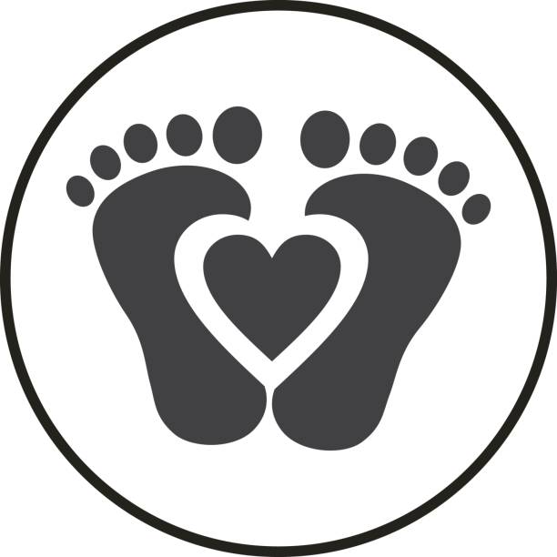 Download Baby Feet Illustrations, Royalty-Free Vector Graphics ...