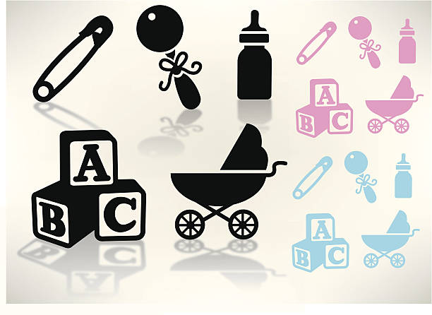 Download Best Baby Rattle Illustrations, Royalty-Free Vector ...