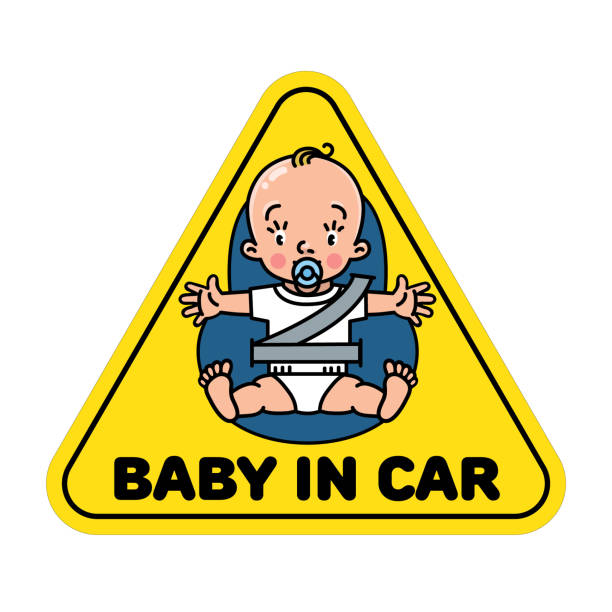 Baby On Board Child On Board Car Sign Sticker Window Badge Baby In Car Girl Boy 