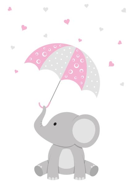 Baby Shower Elephant Design