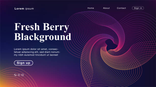 Background abstract Fresh Berry light line color for Homepage Background abstract Fresh Berry light line color for Homepage. Vector Illustration EPS10. signup stock illustrations