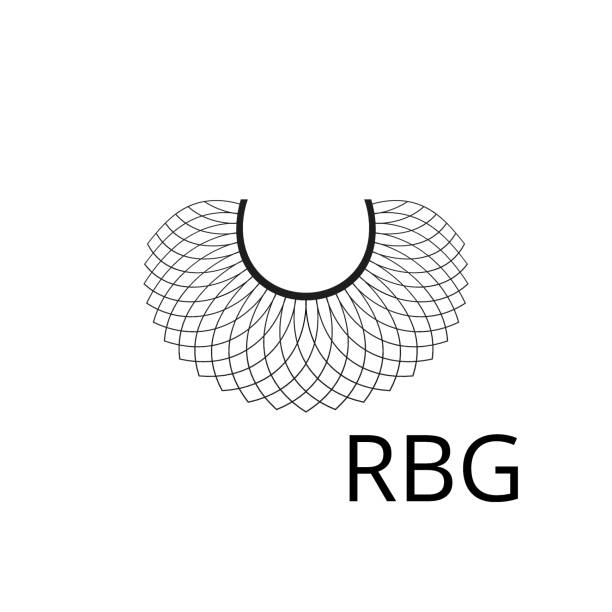 rbg 배경, 배너, 포스터, 스티커, 티셔츠 디자인 - supreme court stock illustrations