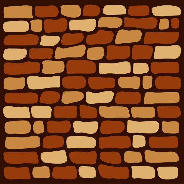 Stone Wall Pattern Cartoon Illustrations Royalty Free Stone Wall Pattern Cartoon Illustrations Royalty Free