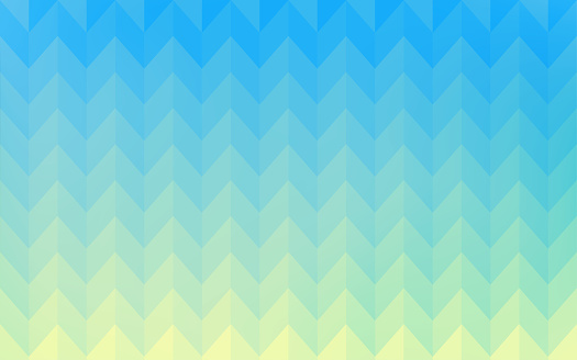Background material: Geometric pattern of pale yellow-green and blue gradation