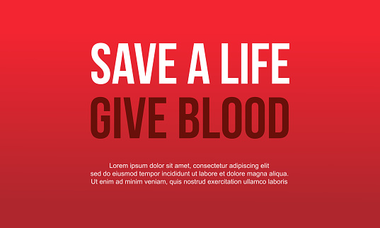 Background of world blood donor day style vector illustration
