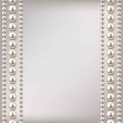 koorden illustrat naadloze decoratieve parel parelt corde borda decorativa