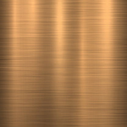 Bronze metal technology background with polished, brushed texture, chrome, silver, steel, aluminum, copper for design concepts, web, prints, posters, wallpapers, interfaces. Vector illustration.