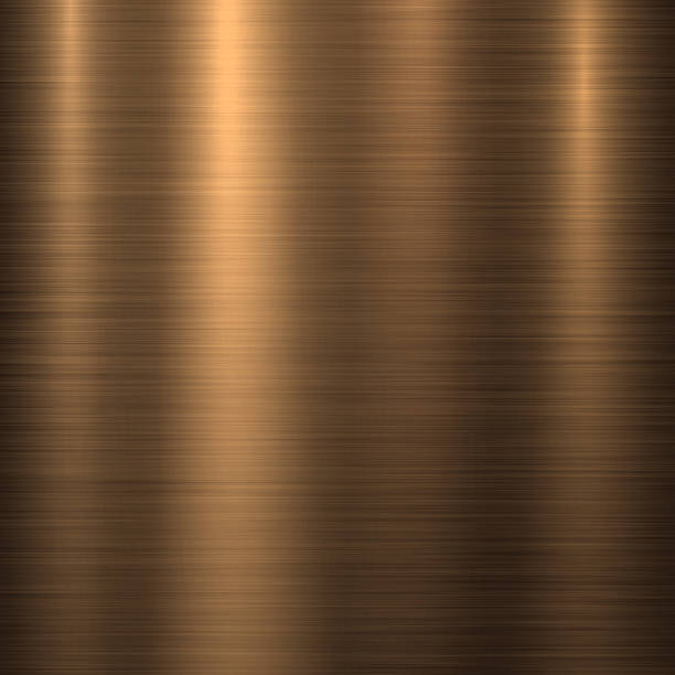 backgrounds_01_03_11-01_1001_01_ready Bronze metal technology background with polished, brushed texture, chrome, silver, steel, aluminum, copper for design concepts, web, prints, posters, wallpapers, interfaces. Vector illustration. copper texture stock illustrations