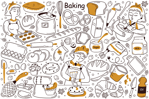 Baking doodle set